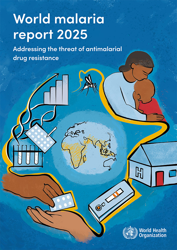 WHO World malaria report 2025 (cover)